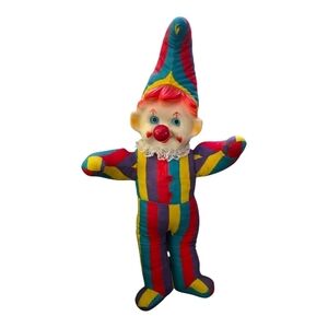 Colorful Clown Plush Toy